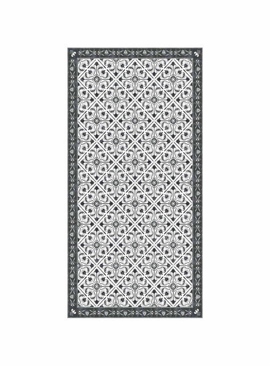 Tapis en vinyle Adama Alma Narangi, faciles à nettoyer pour foyers avec animaux.