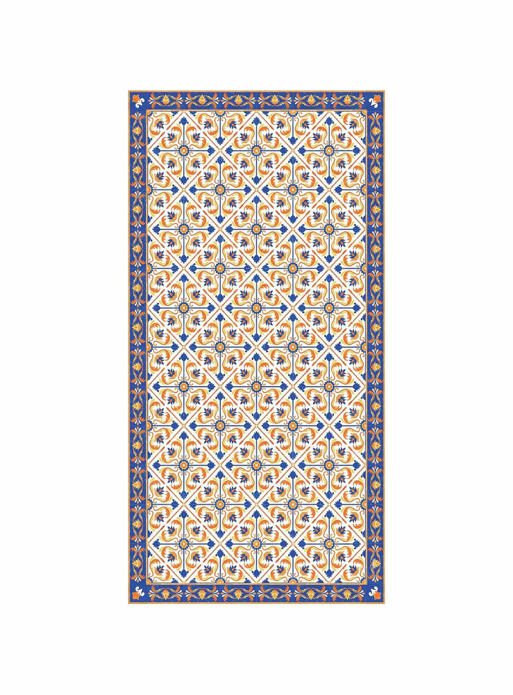 Tapis en vinyle Adama Alma Narangi, élégants et adaptés à toutes les pièces.