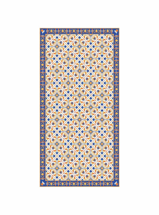 Tapis en vinyle Adama Alma Narangi, élégants et adaptés à toutes les pièces.