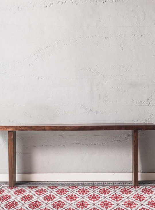 Tapis en vinyle Adama Alma Noelia, antidérapants et idéals pour zones à fort trafic.