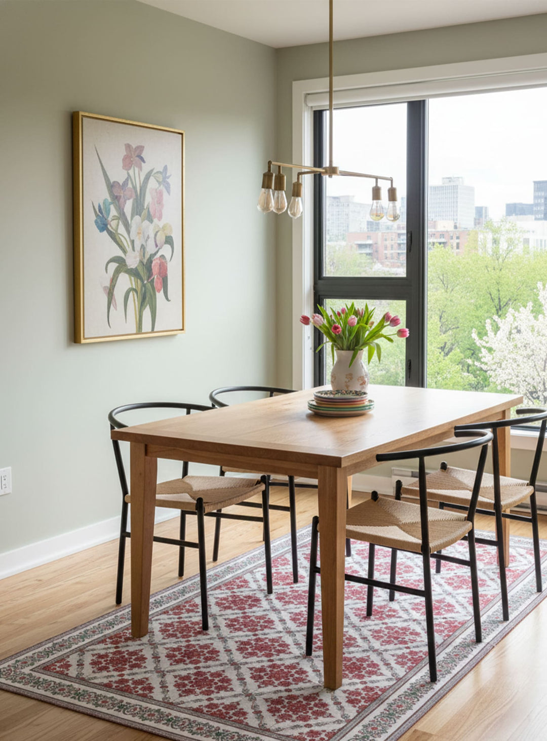 Tapis en vinyle Adama Alma Noelia, hypoallergéniques et sûrs pour les animaux.