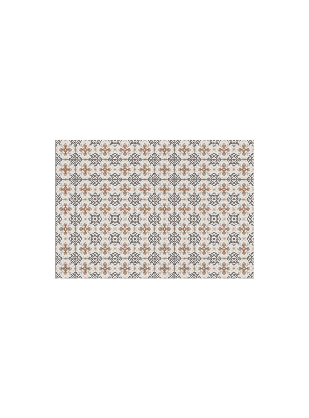 Napperons en vinyle Adama Alma Tuiles, esthétiques et pratiques pour tous les repas. nutmeg 