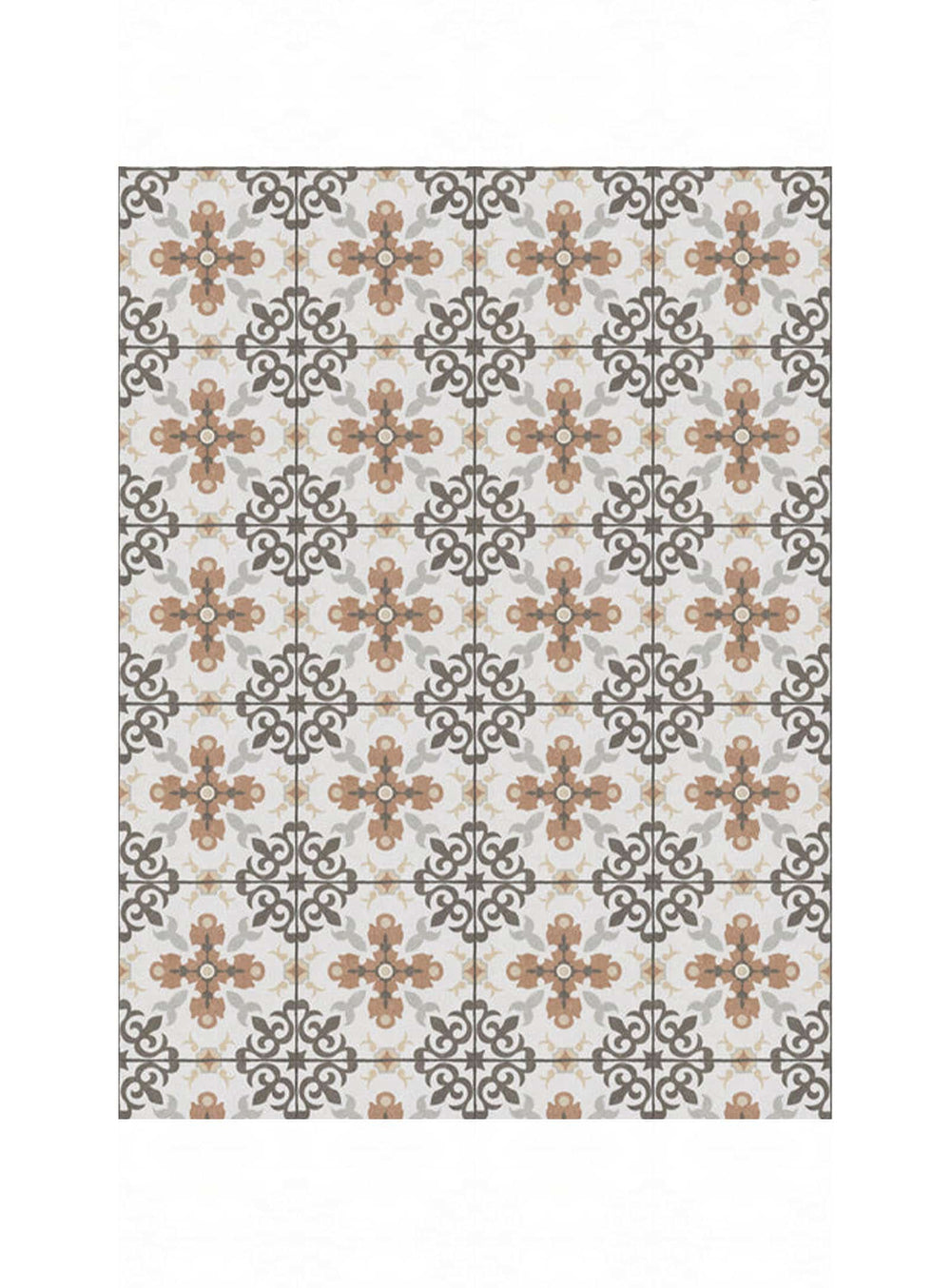 Tapis en vinyle Nutmeg Adama Alma, durable et antidérapant pour un intérieur stylé.