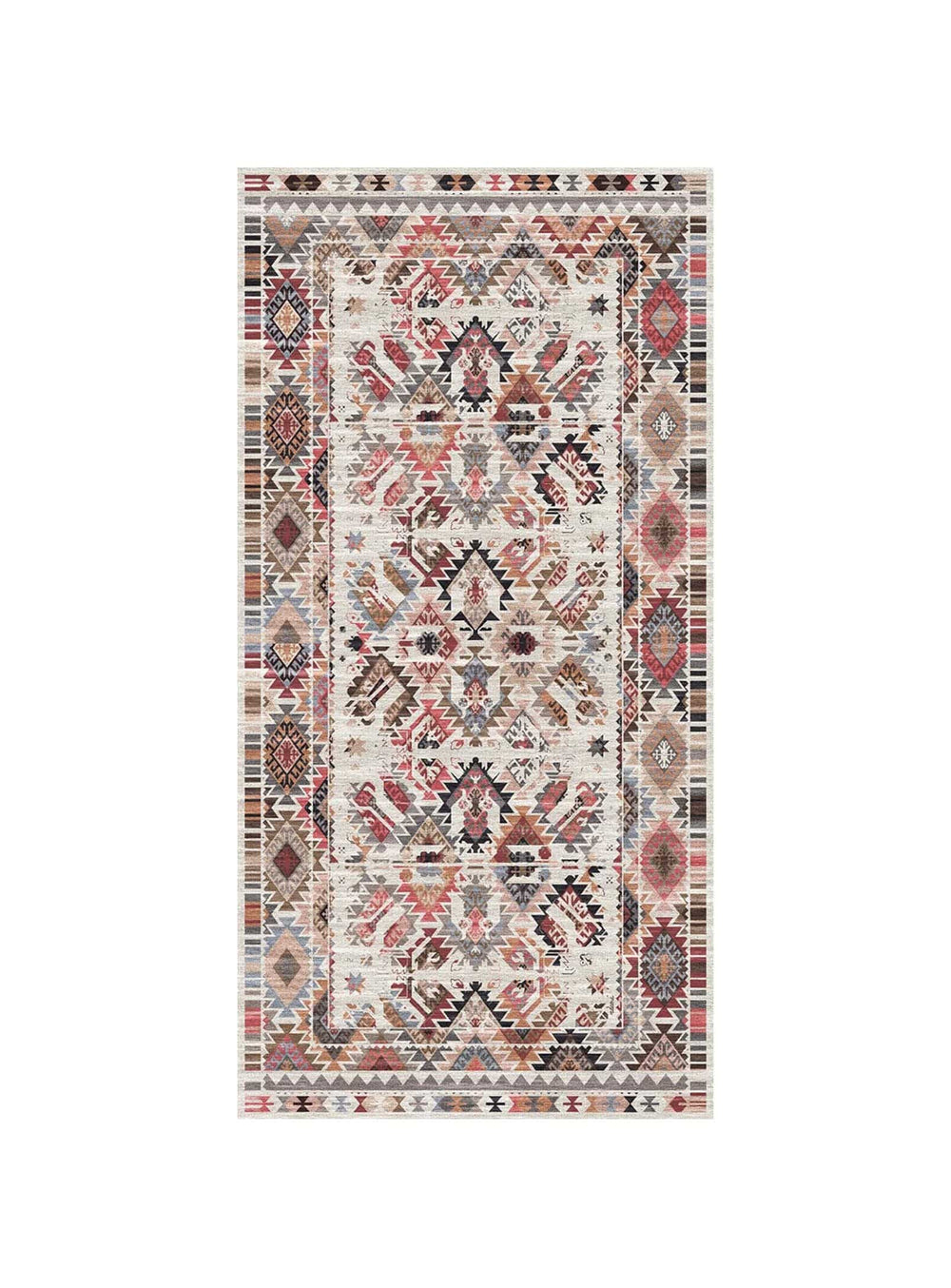 Tapis en vinyle Adama Alma Ojo, antidérapants et idéals pour zones à forte circulation.