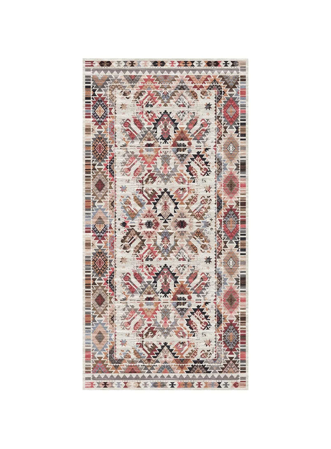 Tapis en vinyle Adama Alma Ojo, antidérapants et idéals pour zones à forte circulation.