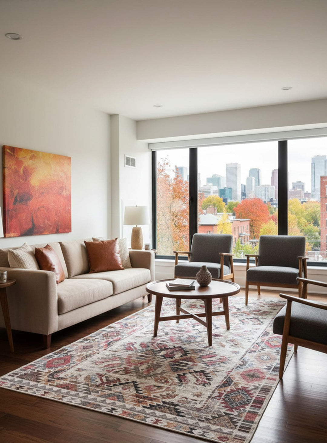 Tapis en vinyle Adama Alma Ojo, durables et parfaits pour un intérieur élégant.