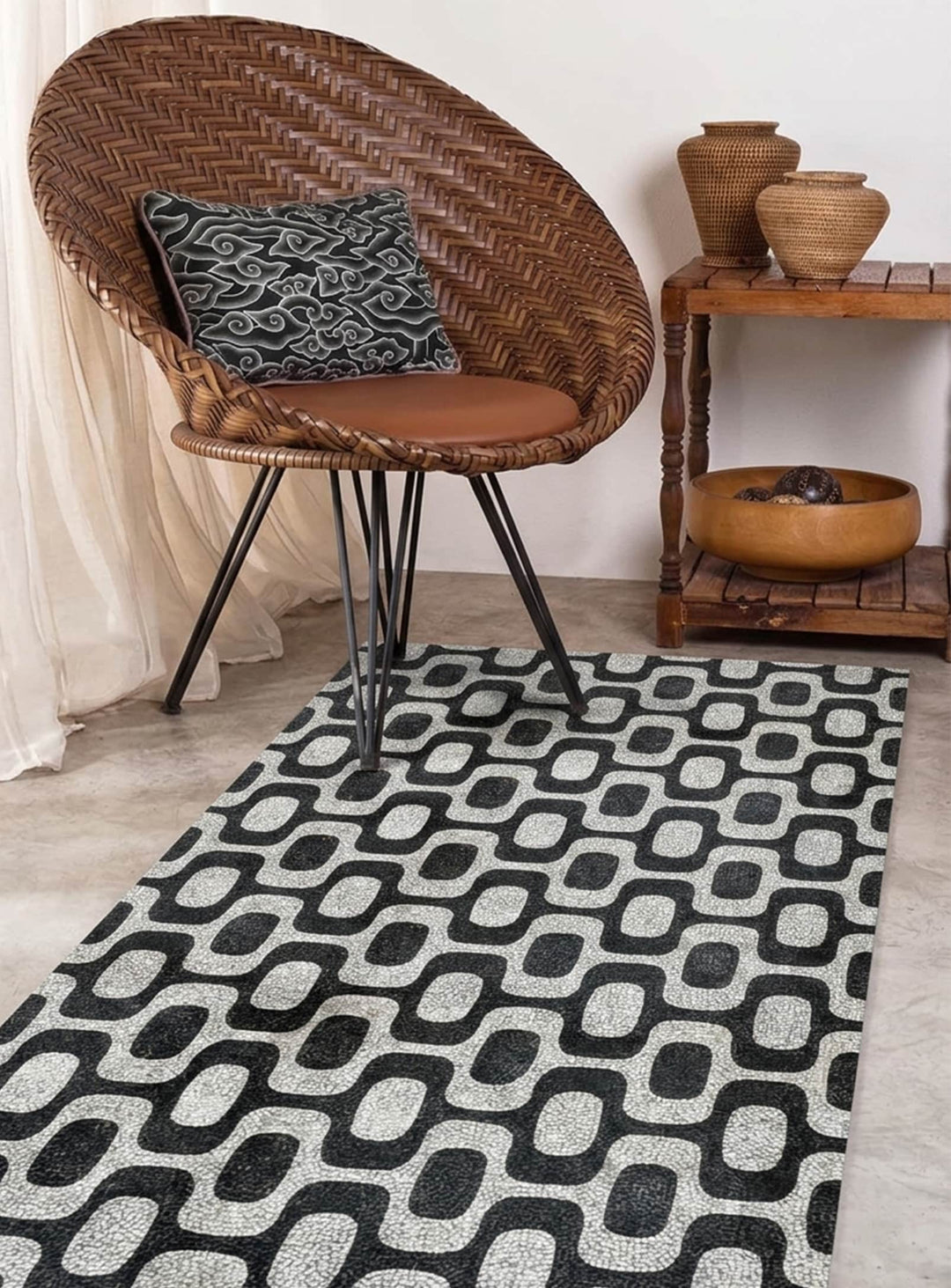 Tapis Rio d'Adama Alma en vinyle, résistants à l’eau et antidérapants, avec une grande variété de motifs et coloris.