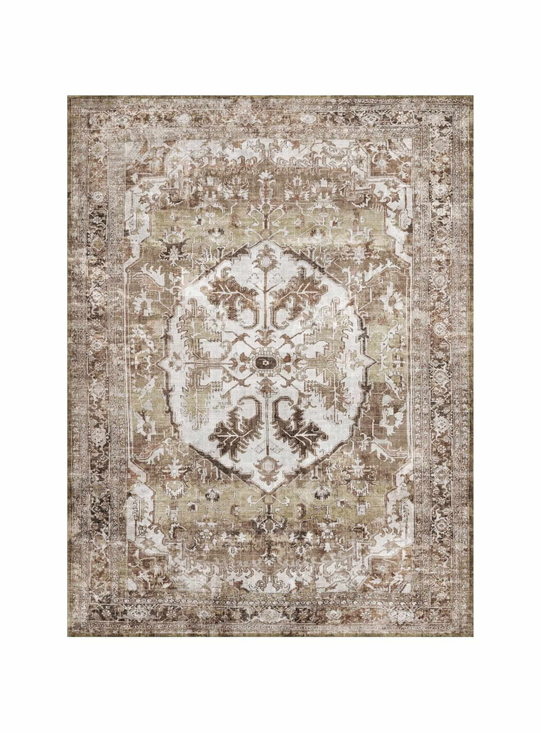 Tapis en vinyle Samuel Adama Alma, idéal zones à fort trafic grâce à sa surface antiglisse. brun