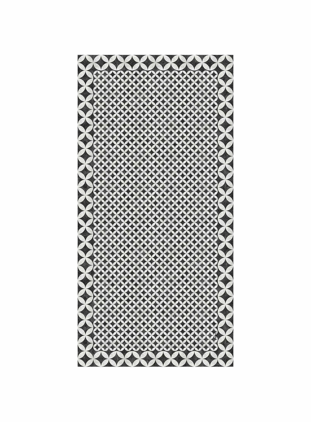 Tapis en vinyle Adama Alma Sarona, antidérapants et idéals pour zones à fort passage.