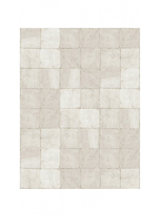 Tapis en vinyle Sett Adama Alma, résistant à l’eau et idéal pour zones très fréquentées. ocre