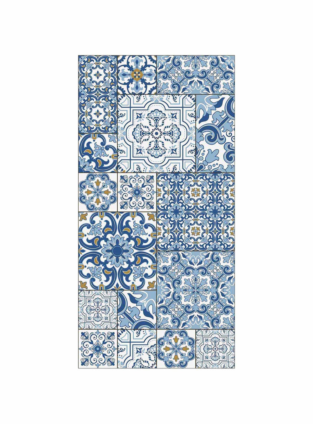 Tapis en vinyle Adama Alma Sevilla, antidérapants et idéals pour zones à fort trafic.