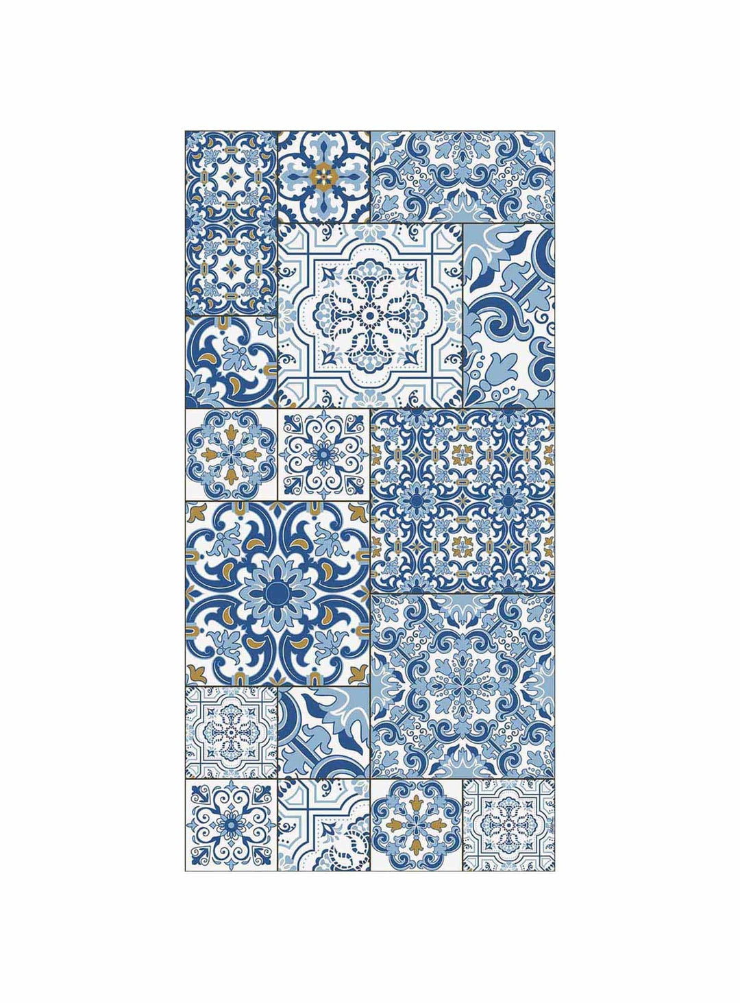 Tapis en vinyle Adama Alma Sevilla, antidérapants et idéals pour zones à fort trafic.