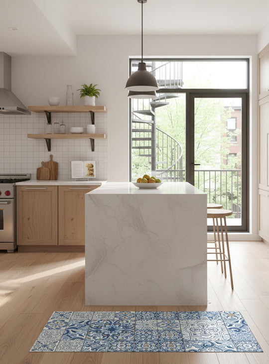 Tapis en vinyle Adama Alma Sevilla, durables et parfaits pour un intérieur élégant.