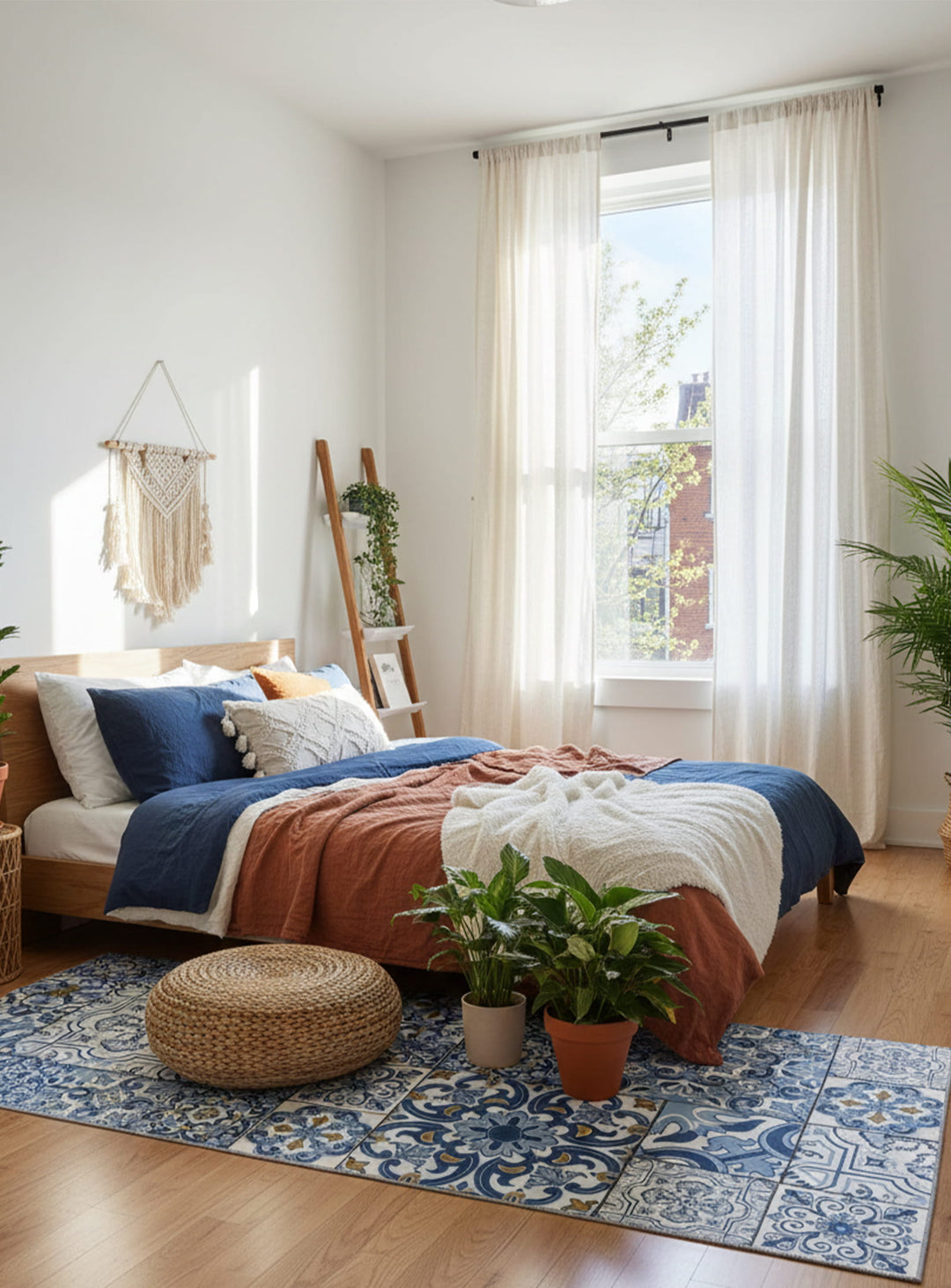 Tapis en vinyle Adama Alma Sevilla, hypoallergéniques et sûrs pour les animaux.