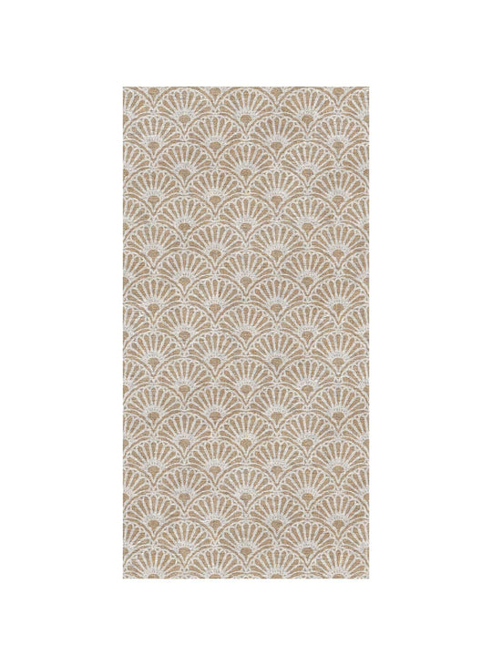 Tapis en vinyle Adama Alma Shell, antidérapants et idéals pour zones à fort trafic.