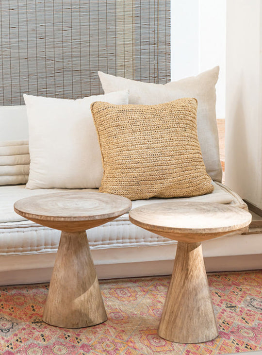 Tapis en vinyle Solara d’Adama Alma : robuste, pratique et esthétique.