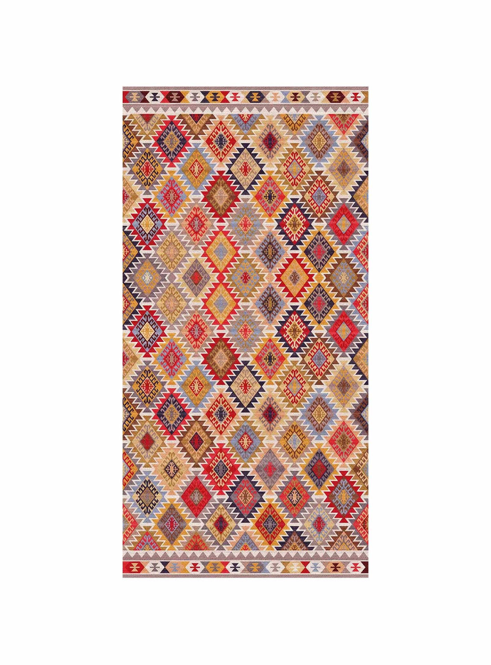 Tapis en vinyle Adama Alma Taco, antidérapants et idéals pour zones à fort passage.