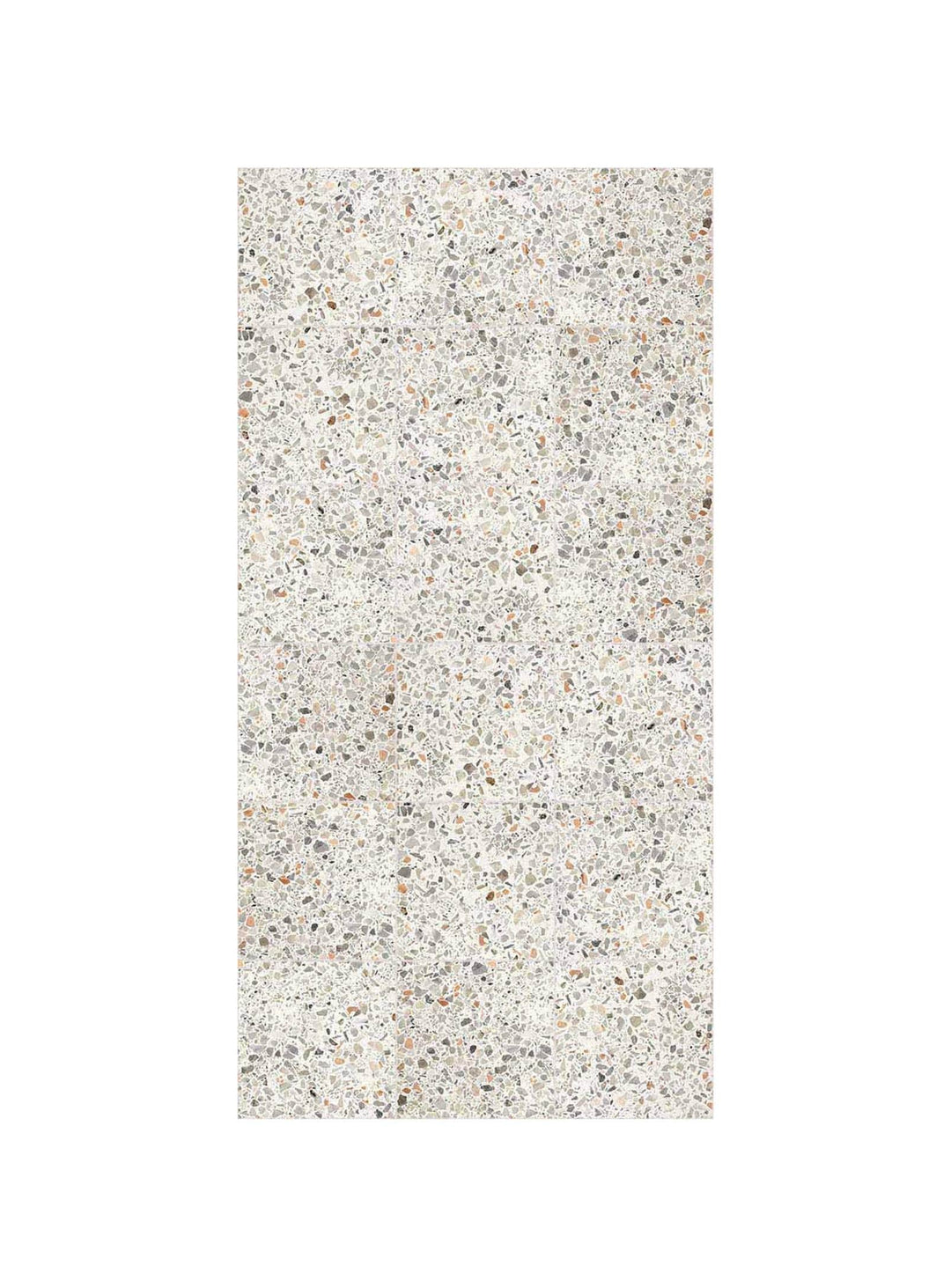 Tapis en vinyle Adama Alma Terrazito, antidérapants et idéals pour zones à fort trafic. ocre