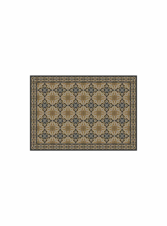 Napperons en vinyle Adama Alma Persan, faciles d’entretien et toujours stylés. turquesa