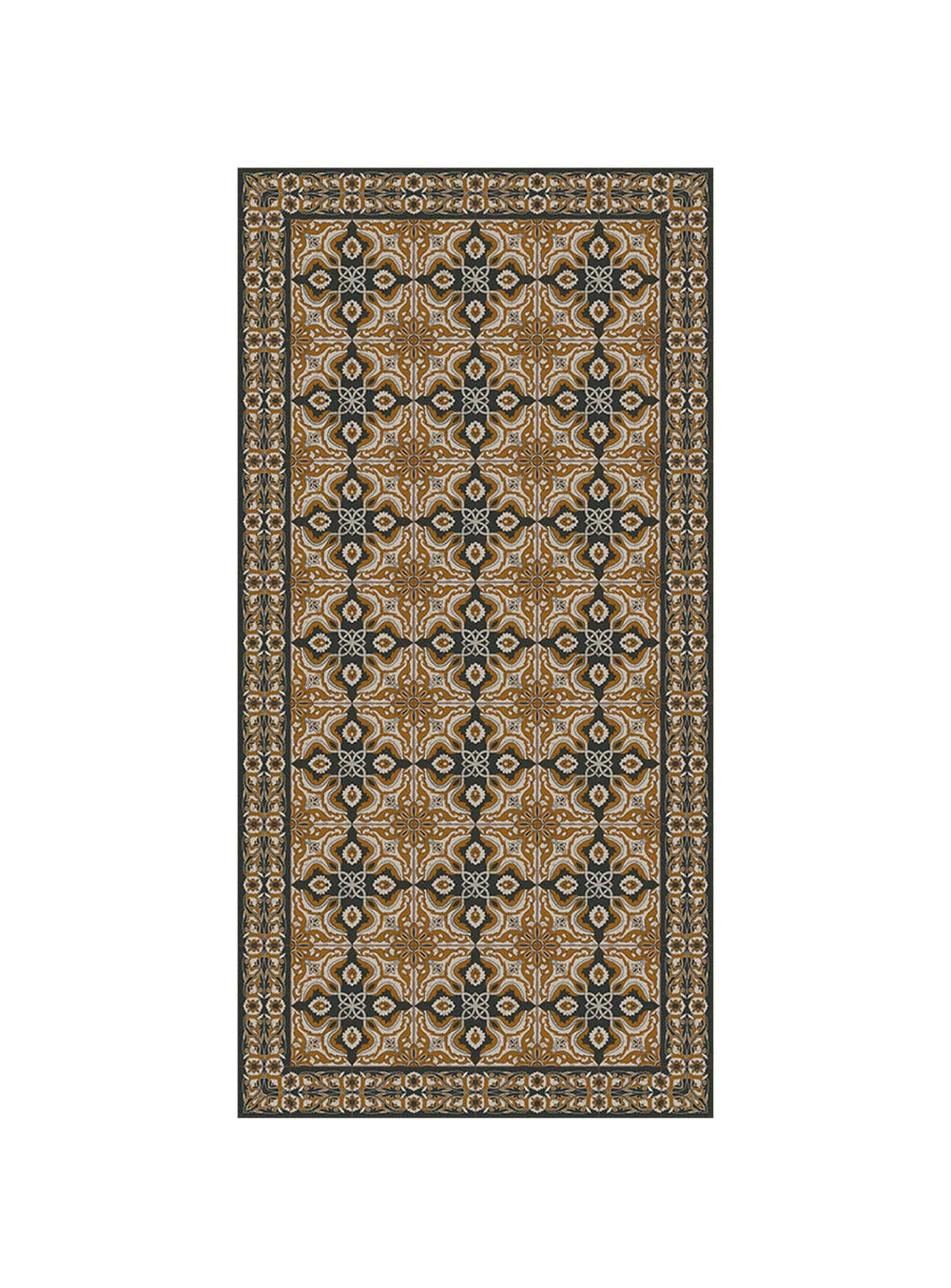 Tapis en vinyle Turquesa Adama Alma, résistant à l’eau et idéal zones à fort trafic.