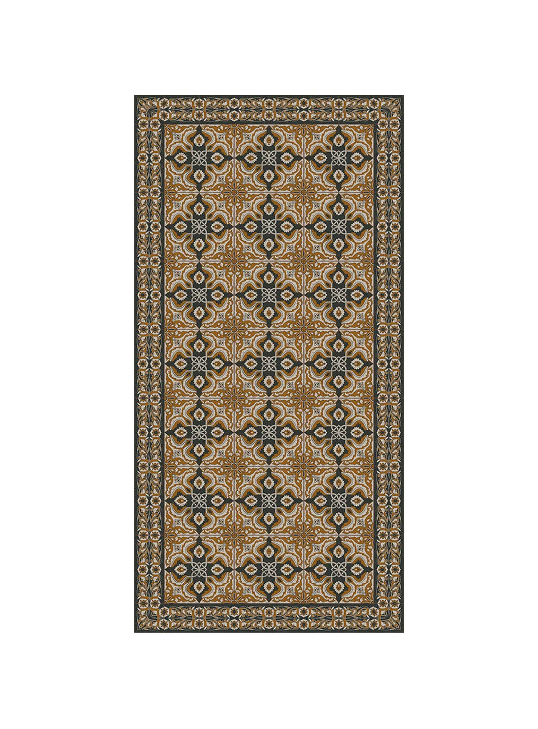 Tapis en vinyle Turquesa Adama Alma, résistant à l’eau et idéal zones à fort trafic.