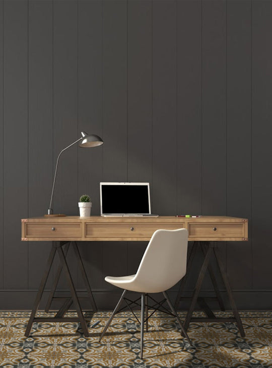 Tapis en vinyle Turquesa Adama Alma, hypoallergénique et sûr pour animaux.