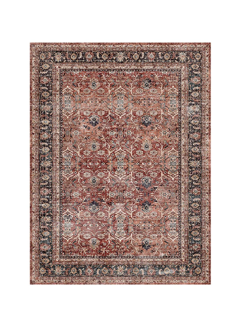 Adama Alma Zephyr : tapis en vinyle rouge chaleureux et durable.