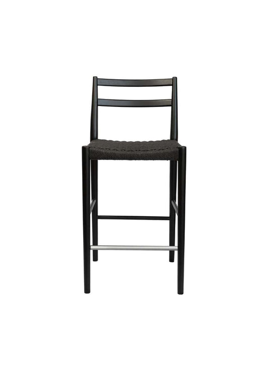 Le tabouret de comptoir Arizona apporte chaleur et authenticité à votre intérieur. noir
