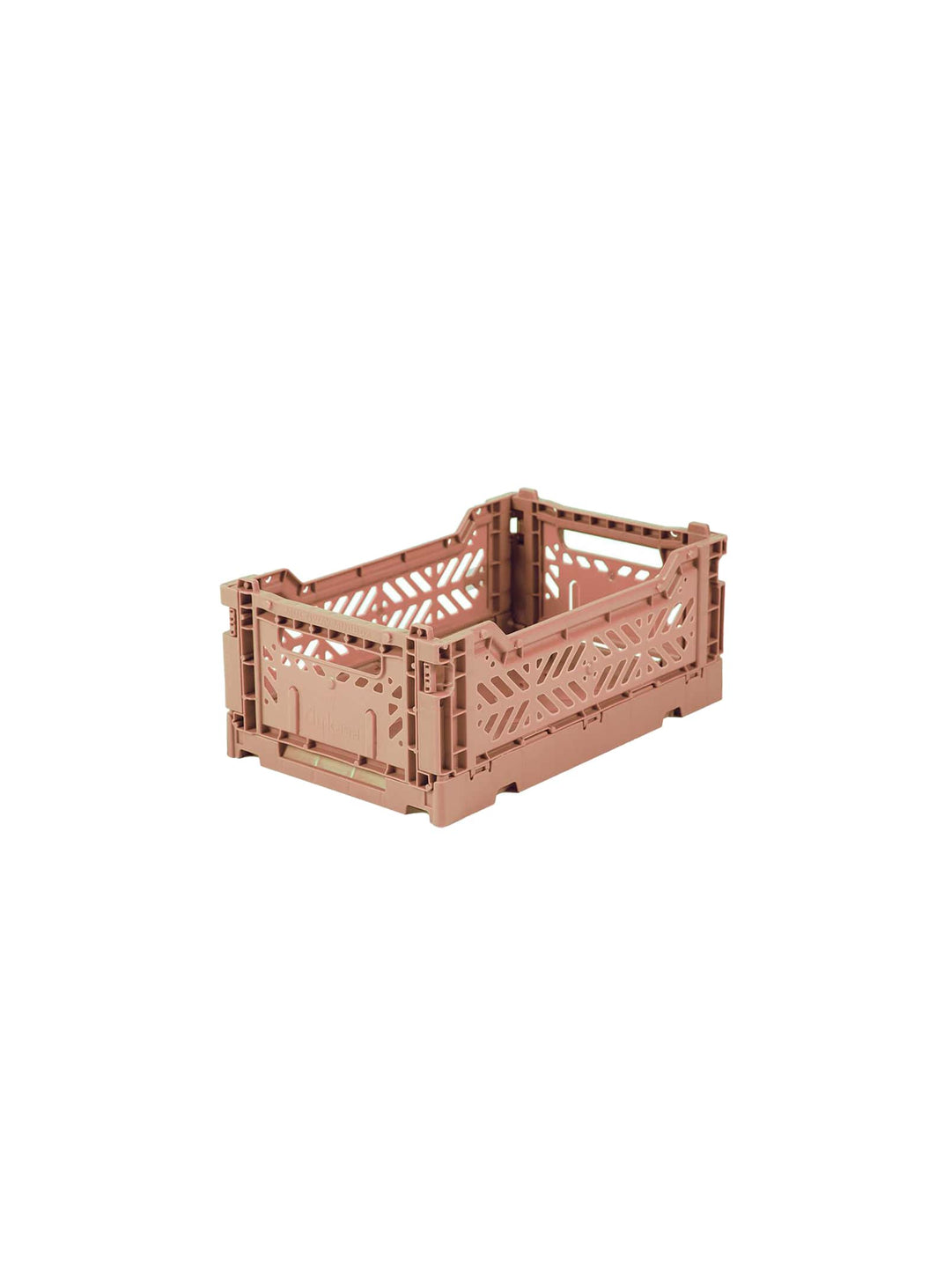 Caisses pliantes Aykasa, pliables pour un stockage facile hors utilisation. beige chaud