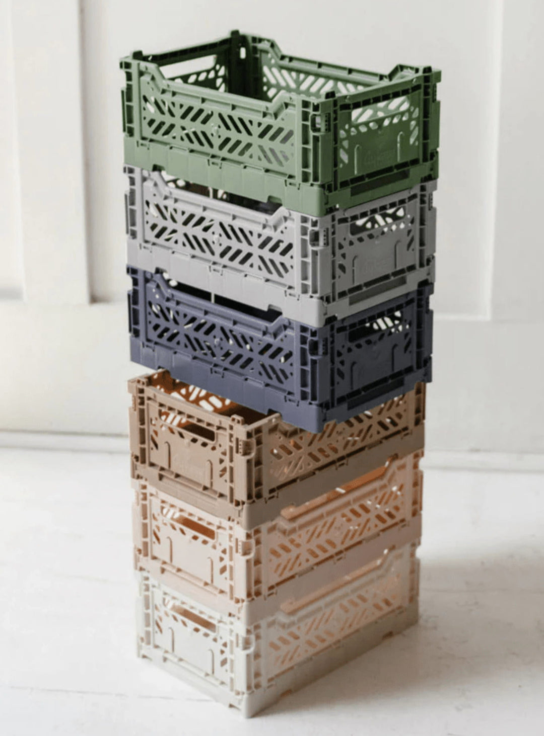 Caisses pliantes Aykasa, rangement solide pour charges lourdes au quotidien.