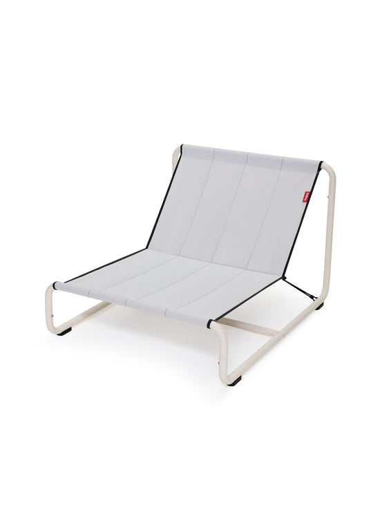 Support fauteuil Fatboy Beanbase : structure élégante pour pouf avec assise relaxante. crème