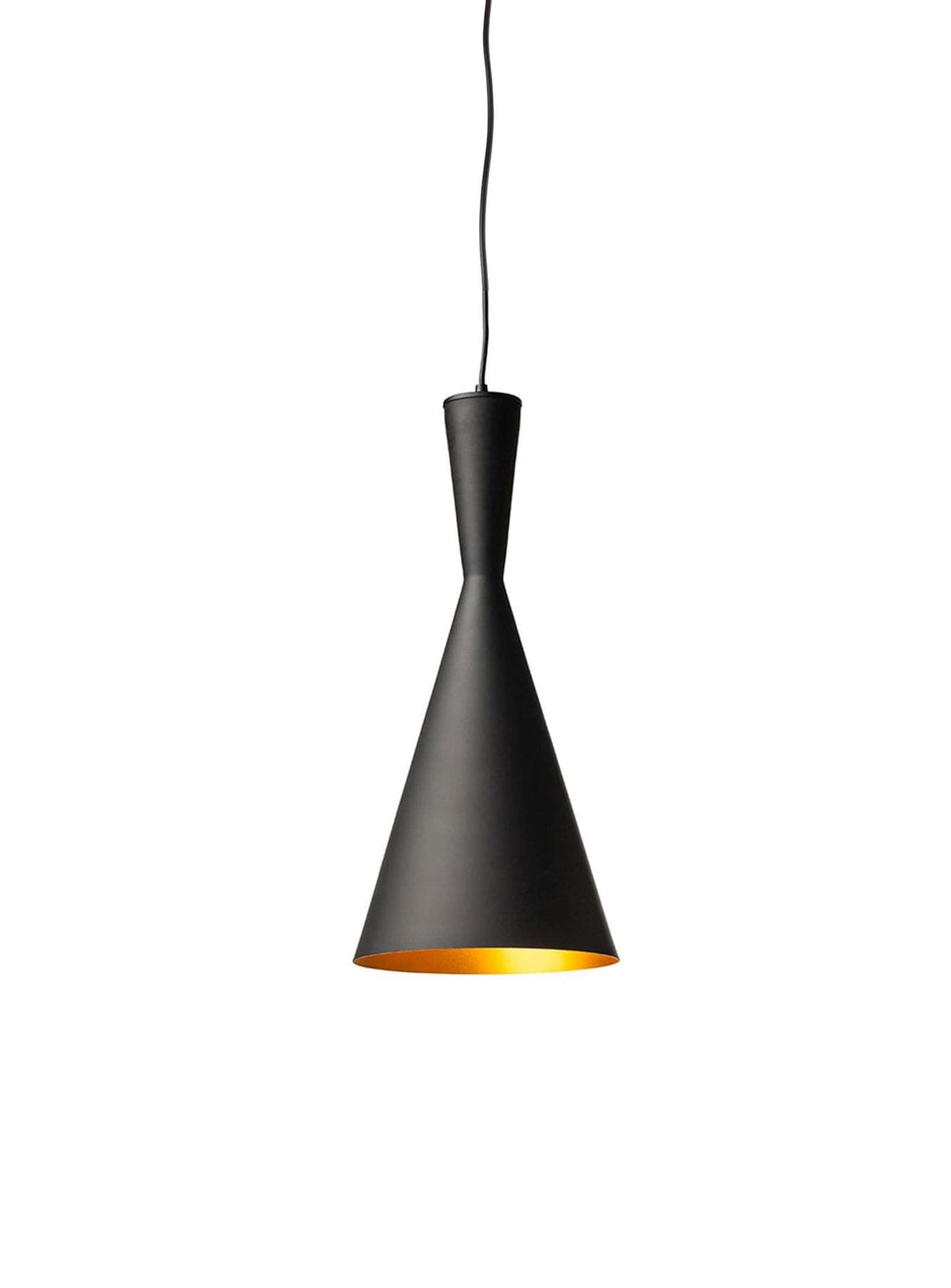 Lampe Beat Tall : lumière apaisante et élégance exotique. noir