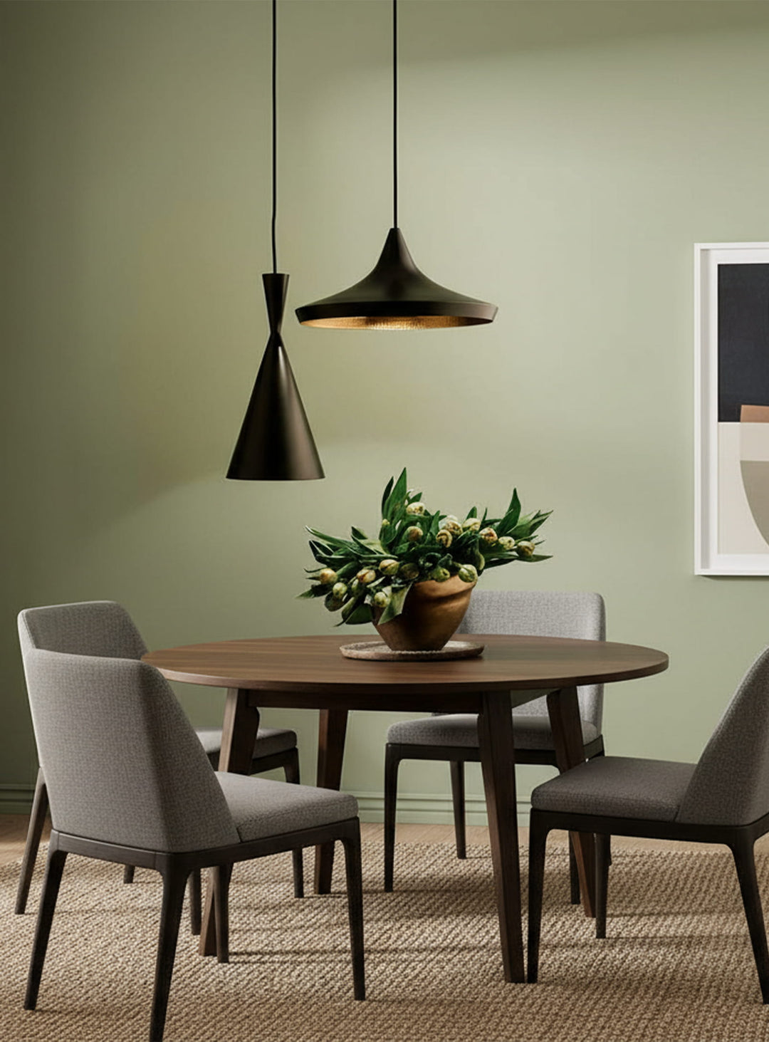 Lampe Beat Tall : design signé Tom Dixon, ambiance chaleureuse. noir