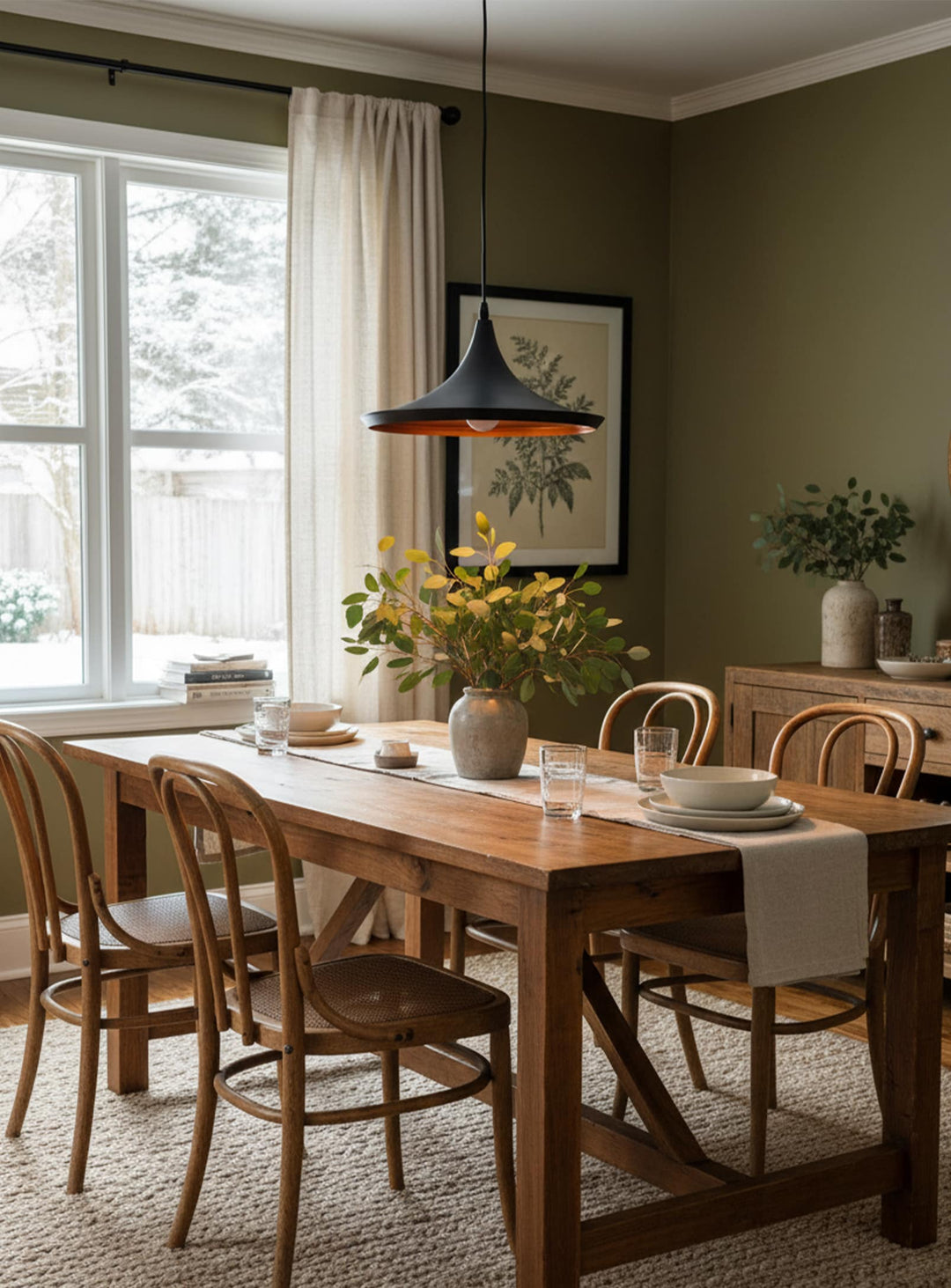 Lampe Beat Wide : design Tom Dixon et artisanat indien raffiné. noir.