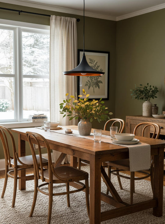 Lampe Beat Wide : design Tom Dixon et artisanat indien raffiné. noir.