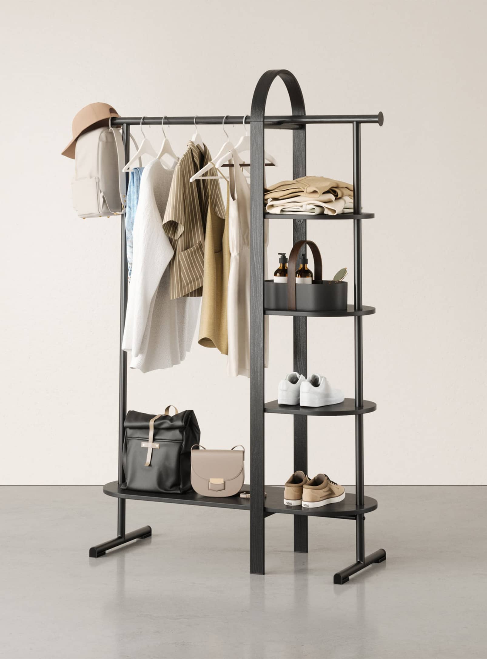 Bellwood, wooden garment rack by Umbra – Nüspace