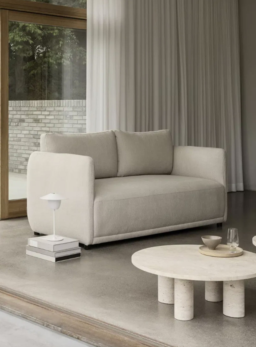 Lampe de table Blomus Ani, lumière ajustable pour une ambiance parfaite. blanc