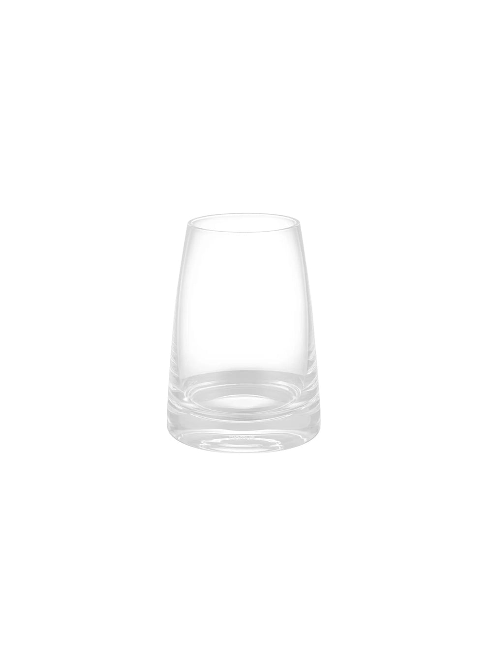 Découvrez le gobelet à brosse à dents Ava de Blomus, un accessoire en verre soufflé bouche au design épuré. blanc