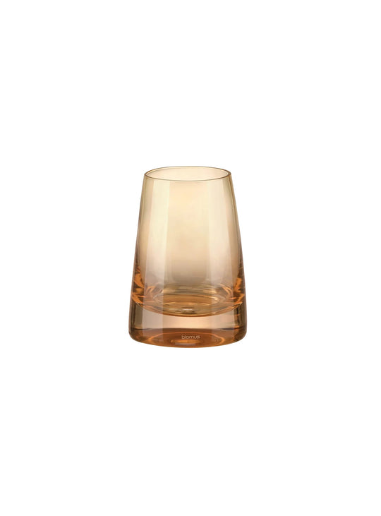 Gobelet à brosse à dents Ava de Blomus : verre soufflé bouche, lignes douces et design élégant pour la salle de bain. sable