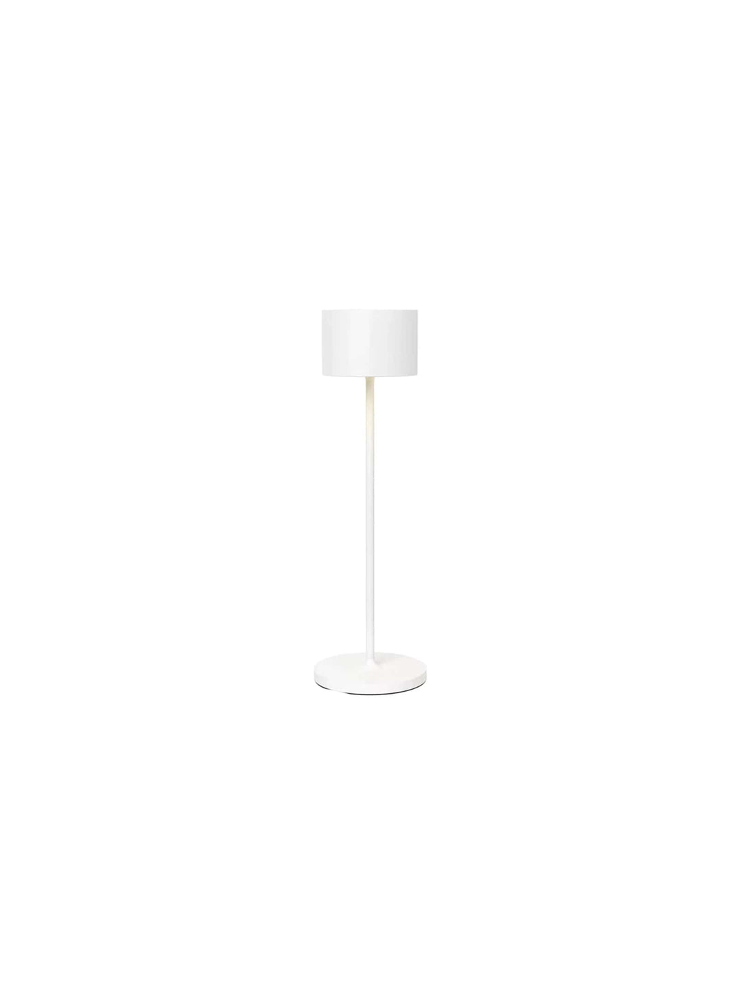 Lampe de table Blomus Farol, éclairage doux pour intérieur et extérieur. blanc