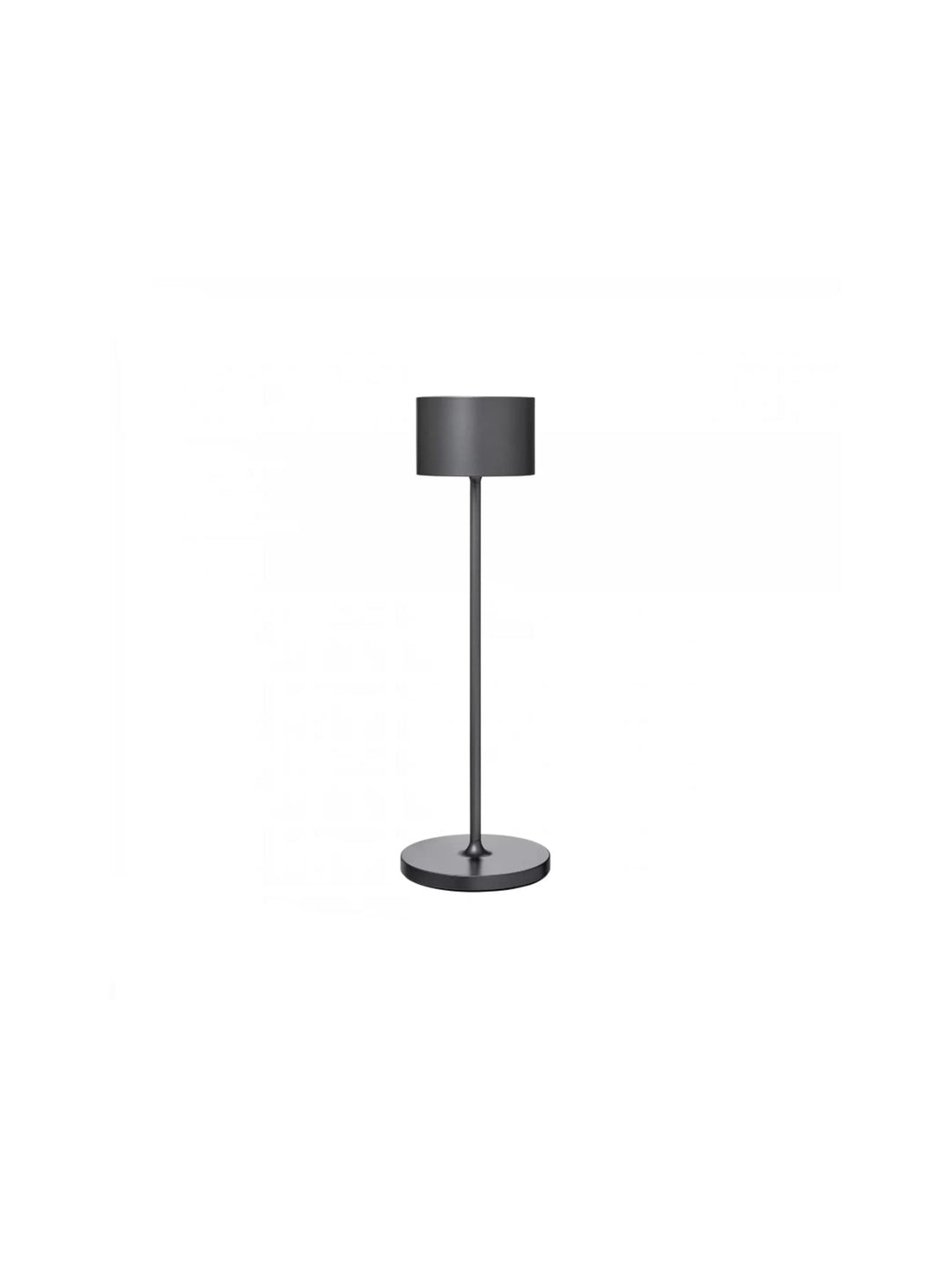 Lampe de table Blomus Farol, LED tactile avec 3 niveaux de luminosité. gris métallisé
