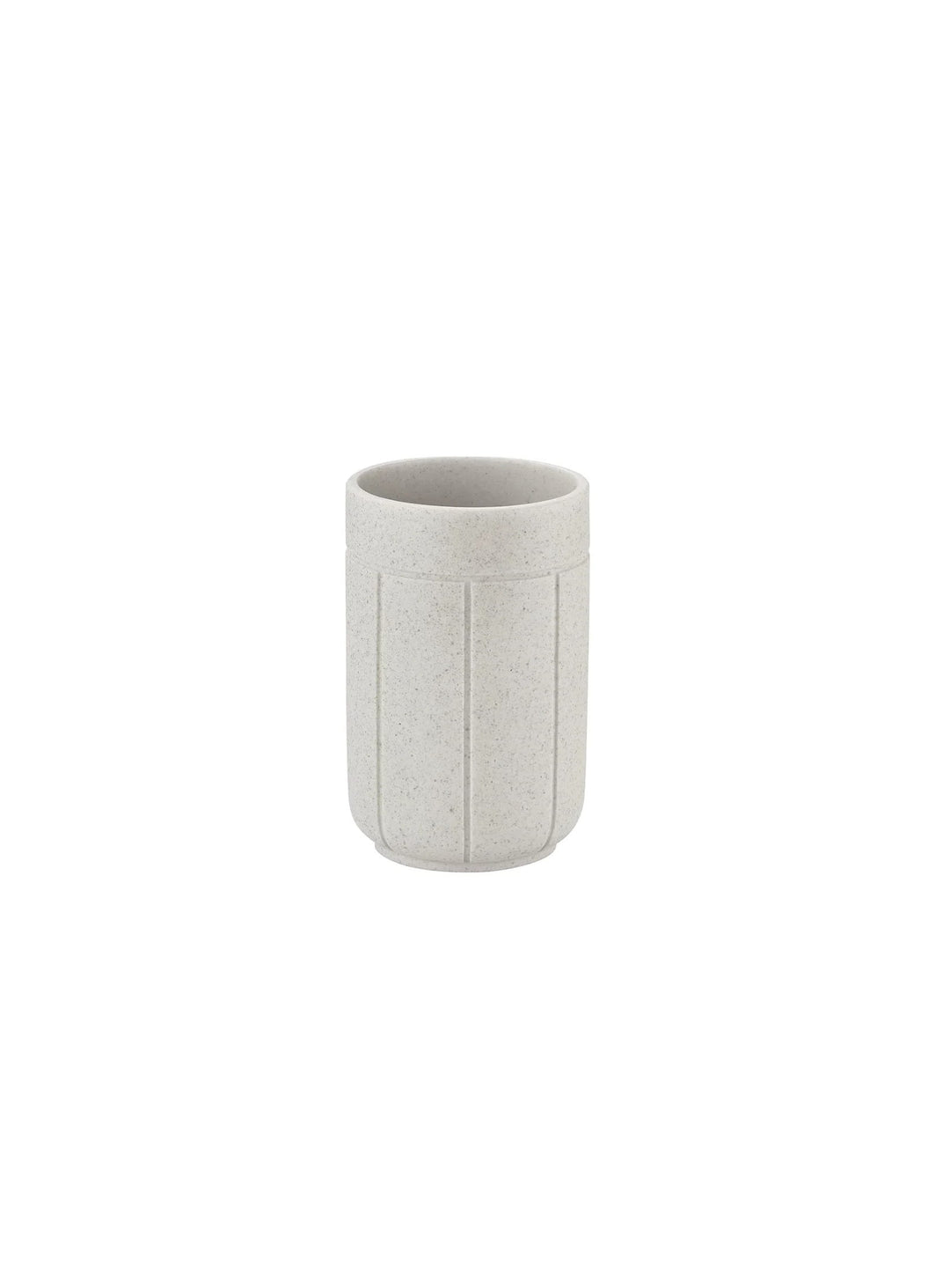 Gobelet à brosses à dents Blomus Kua de 350 ml, compact et élégant pour une salle de bain moderne.