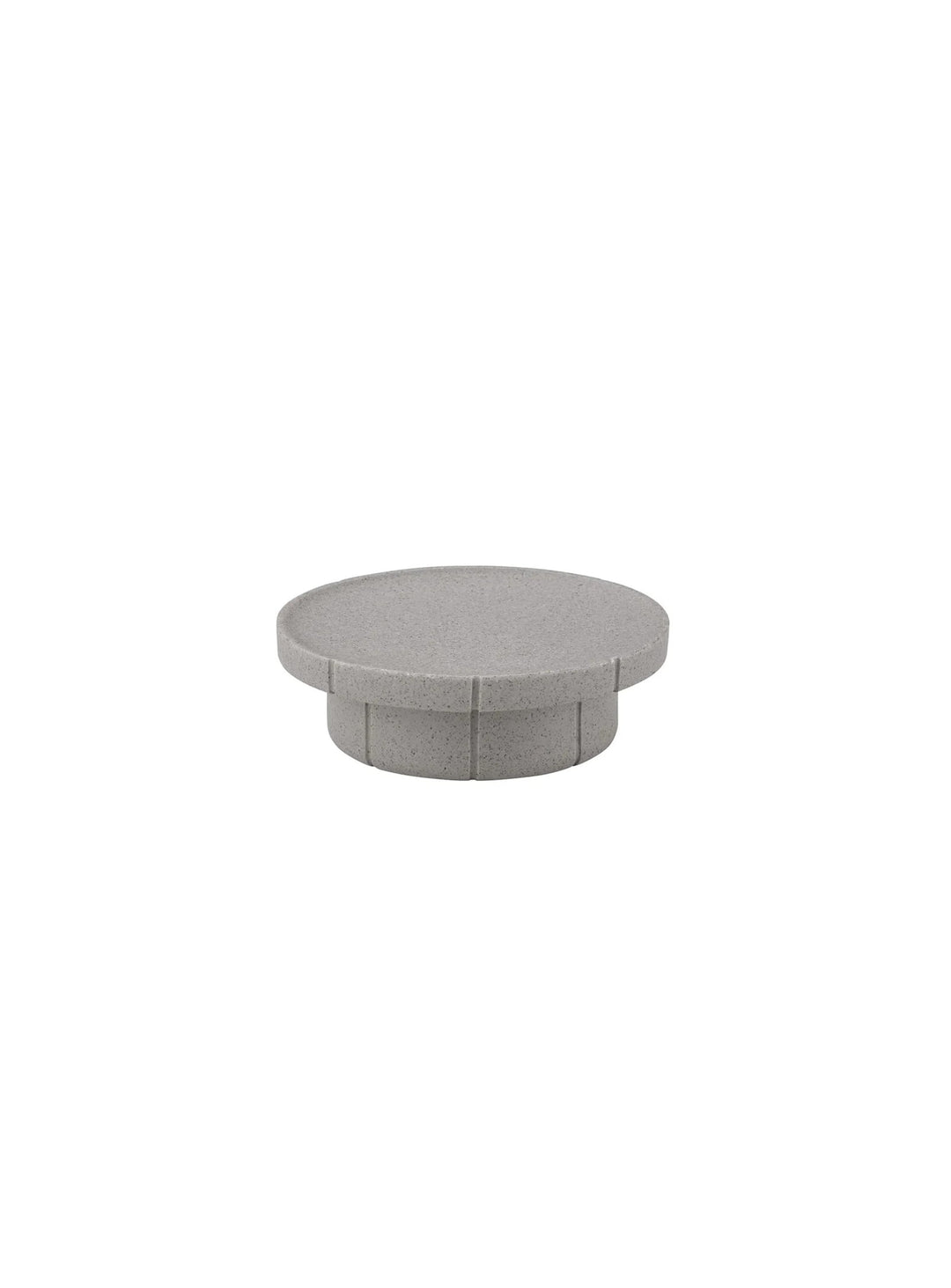 Découvrez le porte-savon Kua de Blomus, un accessoire compact au fini minéral pour la salle de bain. gris