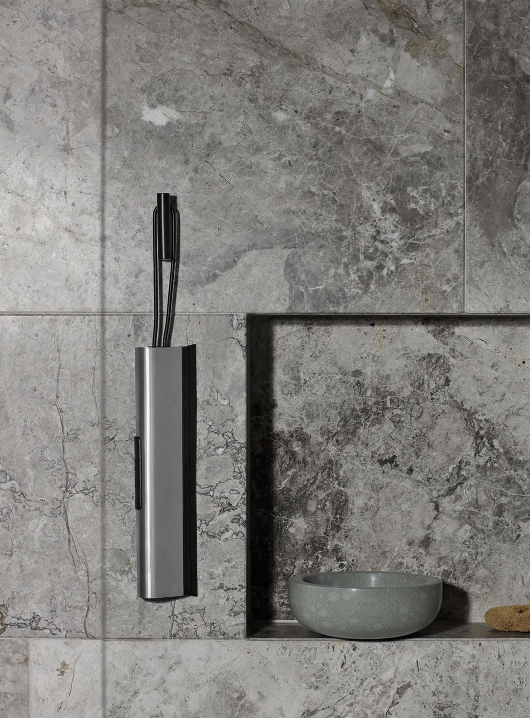 Crochet Blomus Modo, acier inoxydable résistant à la corrosion. noir