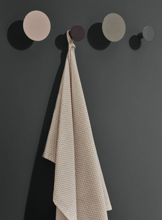 Crochets muraux Blomus Ponto, lot de 4 en polystone au design moderne. multi