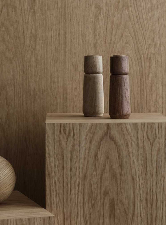 Moulin à sel et poivre Blomus RO, remplissage facile et usage intuitif.