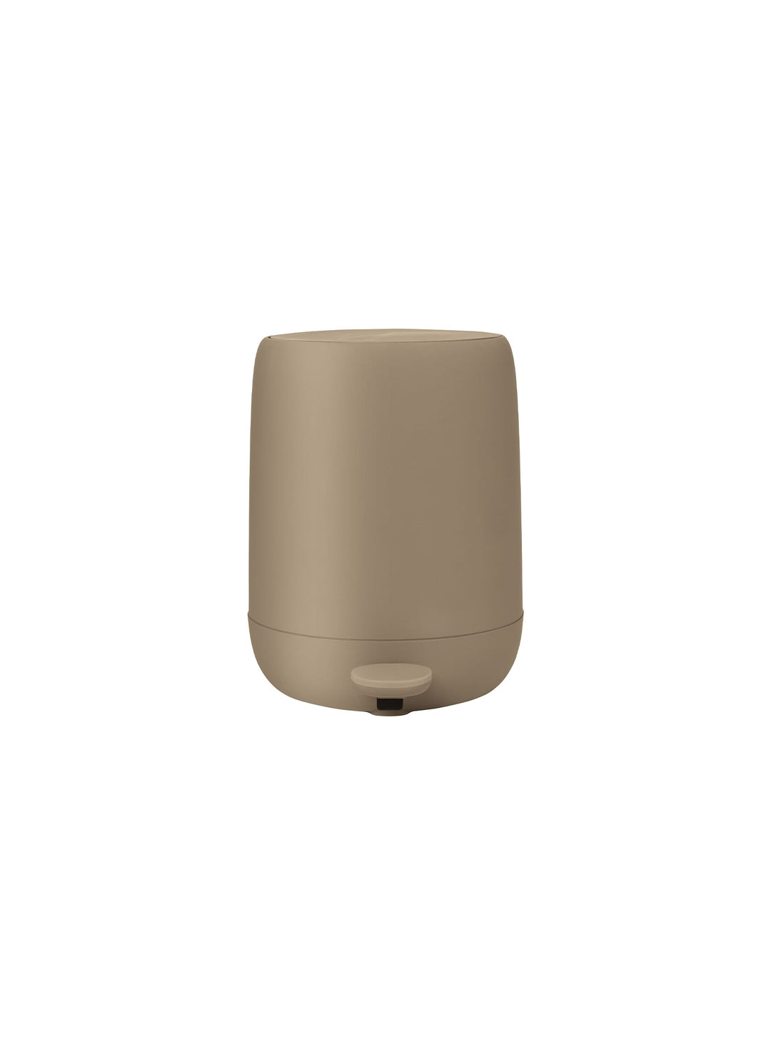 Poubelle SONO de blomus : finition mate et ouverture à pédale fluide. Camel.