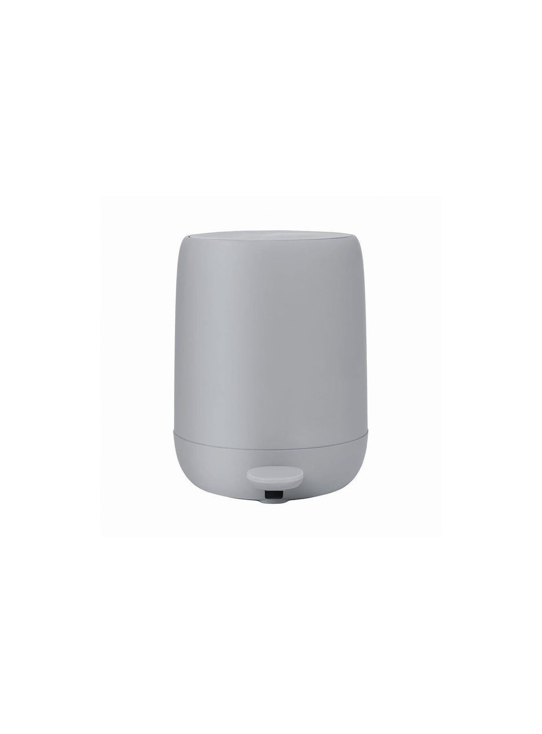 Poubelle à pédale blomus SONO : look raffiné et usage sans bruit. Gris.