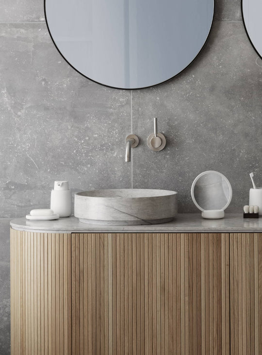 Blomus SONO : accessoire bain chic pour un savon toujours au sec. Crème.