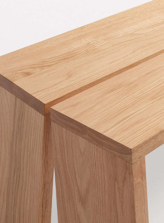 Banc Blu Dot Amicable Split : design audacieux et raffinement discret. chene